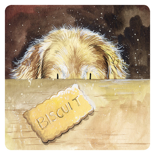 Biscuit Dog Coaster - Alex Clark