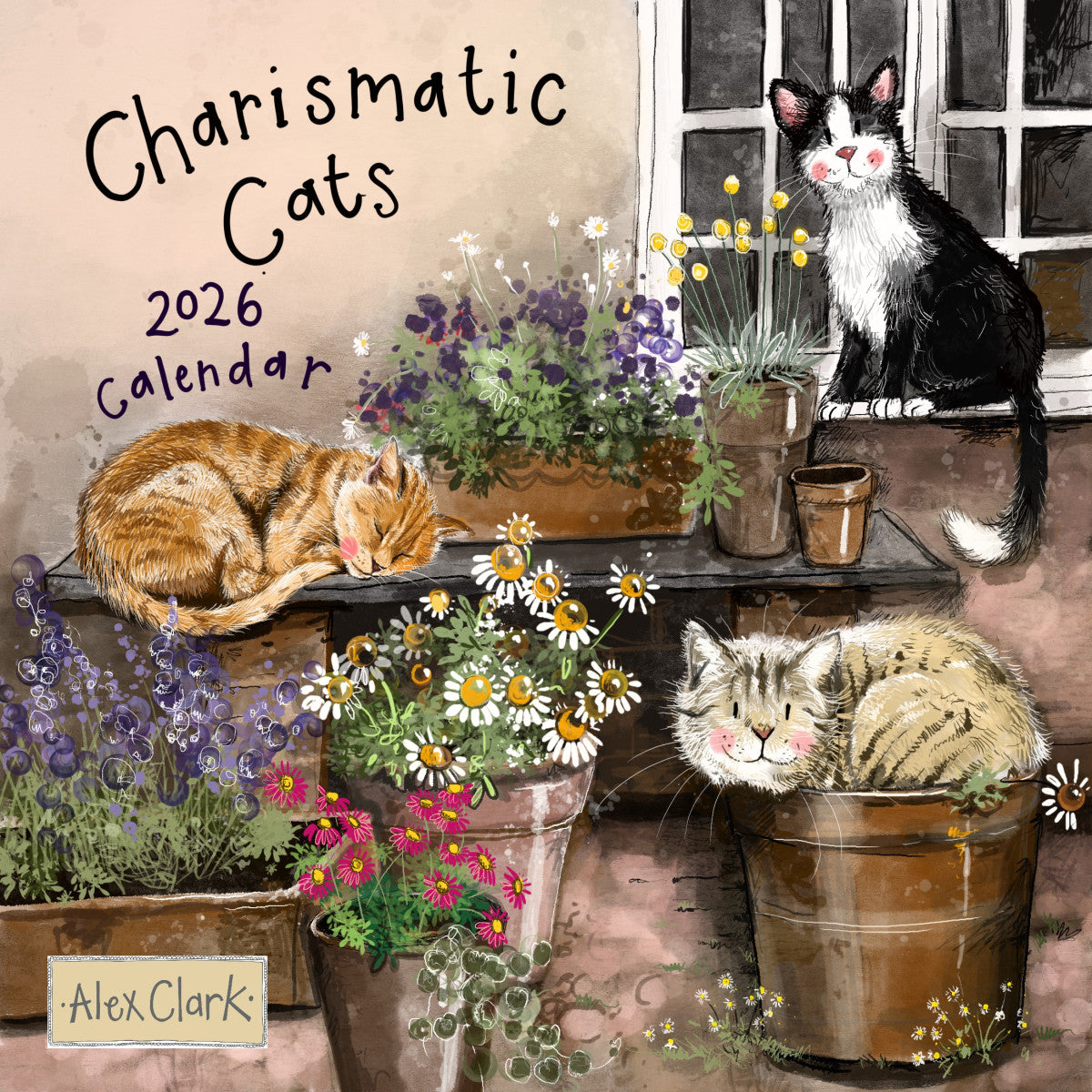 Charismatic Cats 2026 Calendar - by Alex Clark