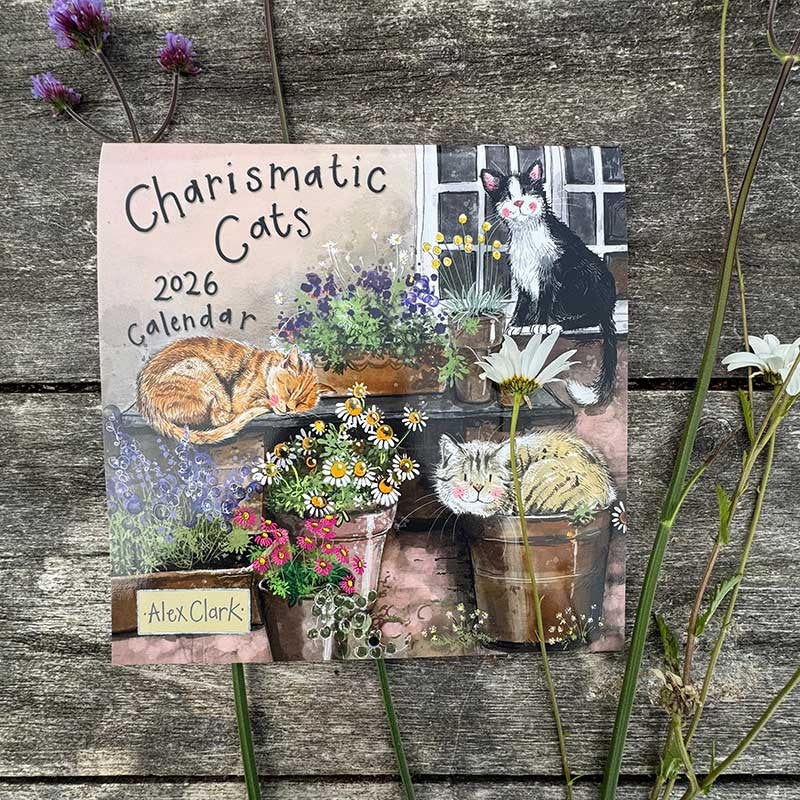 Charismatic Cats 2026 Calendar - by Alex Clark