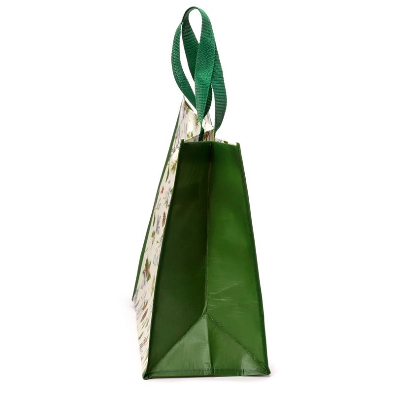 Christmas Winter Botanicals RPET Reusable Shopping Bag