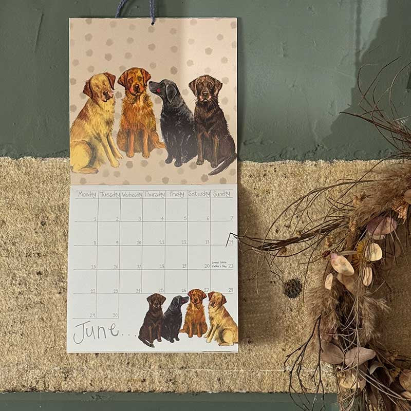 Delightful Dogs 2026 Calendar - by Alex Clark