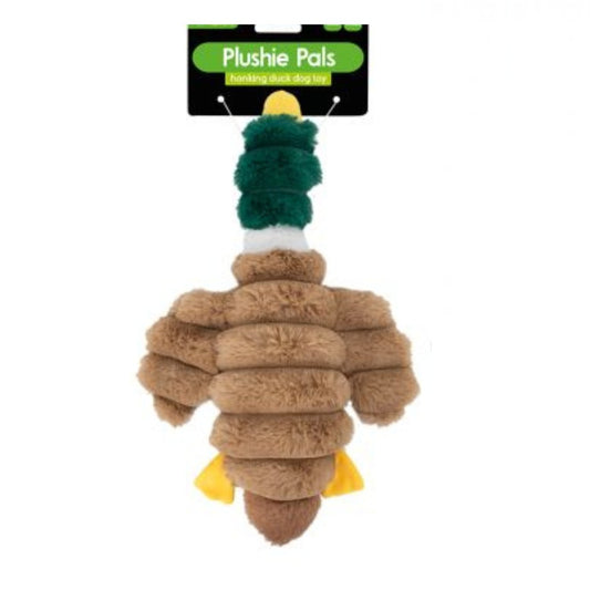 Honking Plush Duck Dog Toy