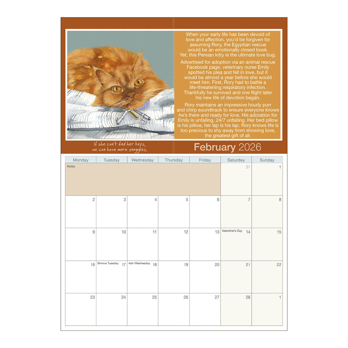 Magnificent Moggies 2026 Calendar - by Little Dog Laughed