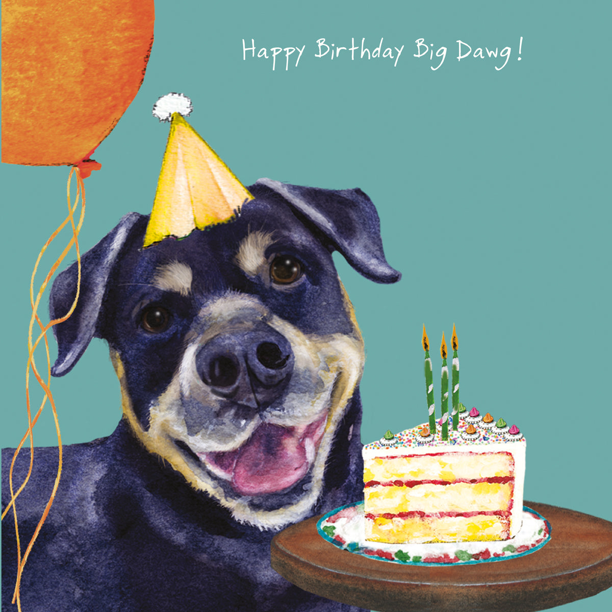 Rotti Birthday Card - by Little Dog Laughed