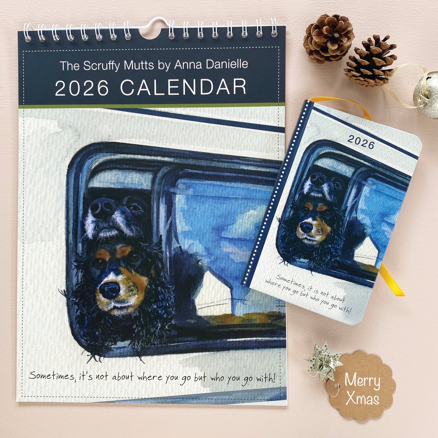 Scruffy Mutts 2026 Calendar - by Little Dog Laughed