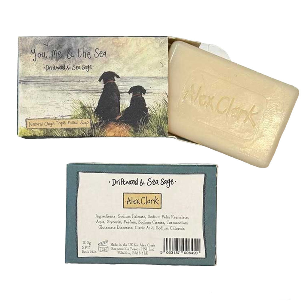 You, Me and the Sea - Driftwood & Sea Sage Soap