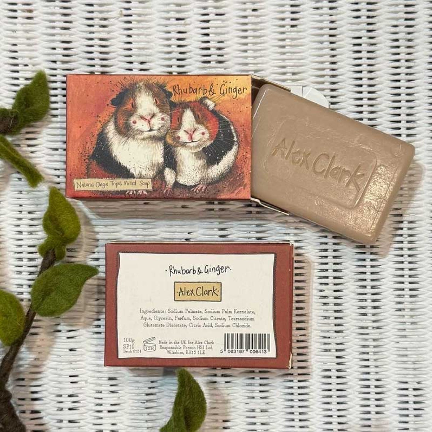Rhubarb & Ginger Soap