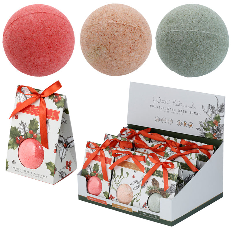Christmas Winter Botanicals Bath Bomb