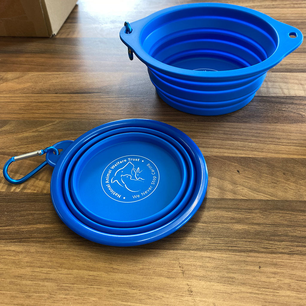 NAWT Collapsible Dog Drinking Bowl - Small 13cm