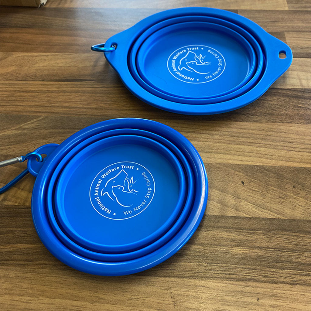 NAWT Collapsible Dog Drinking Bowl - Small 13cm