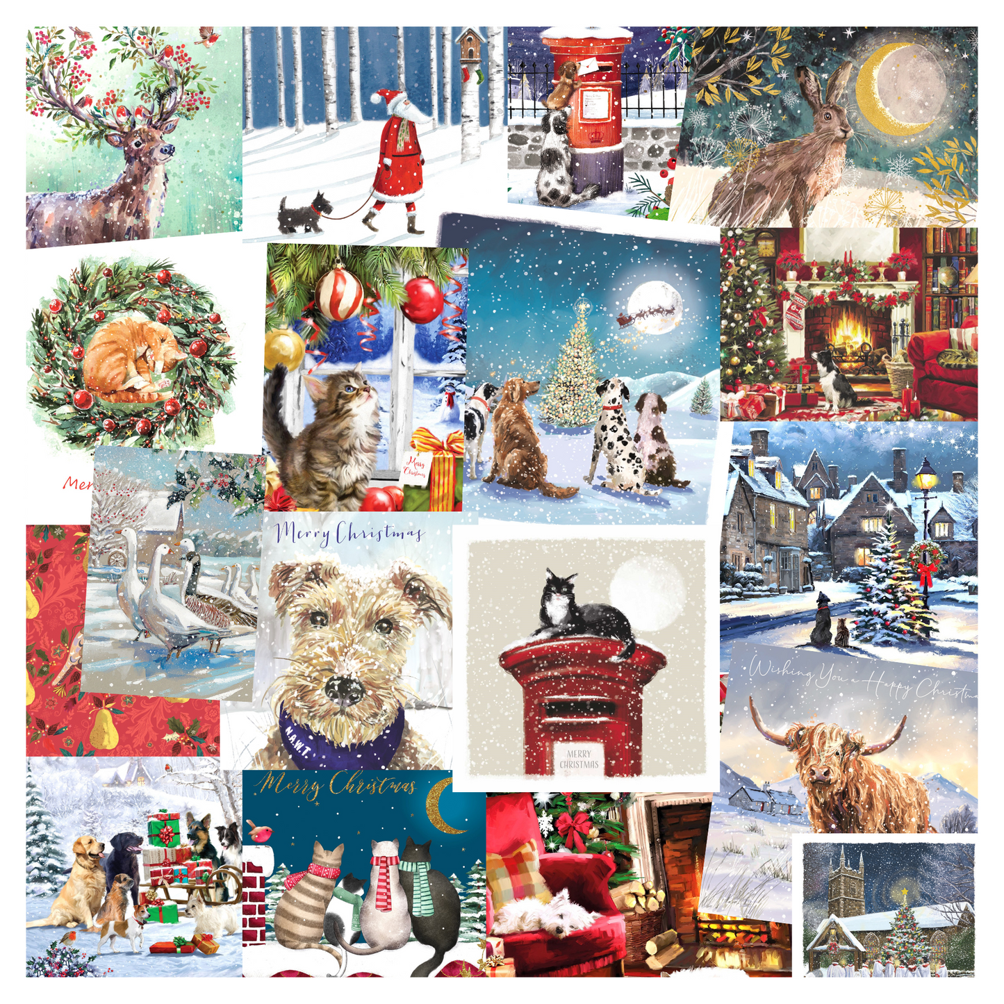 Bumper Pack Christmas Cards - Pack 20