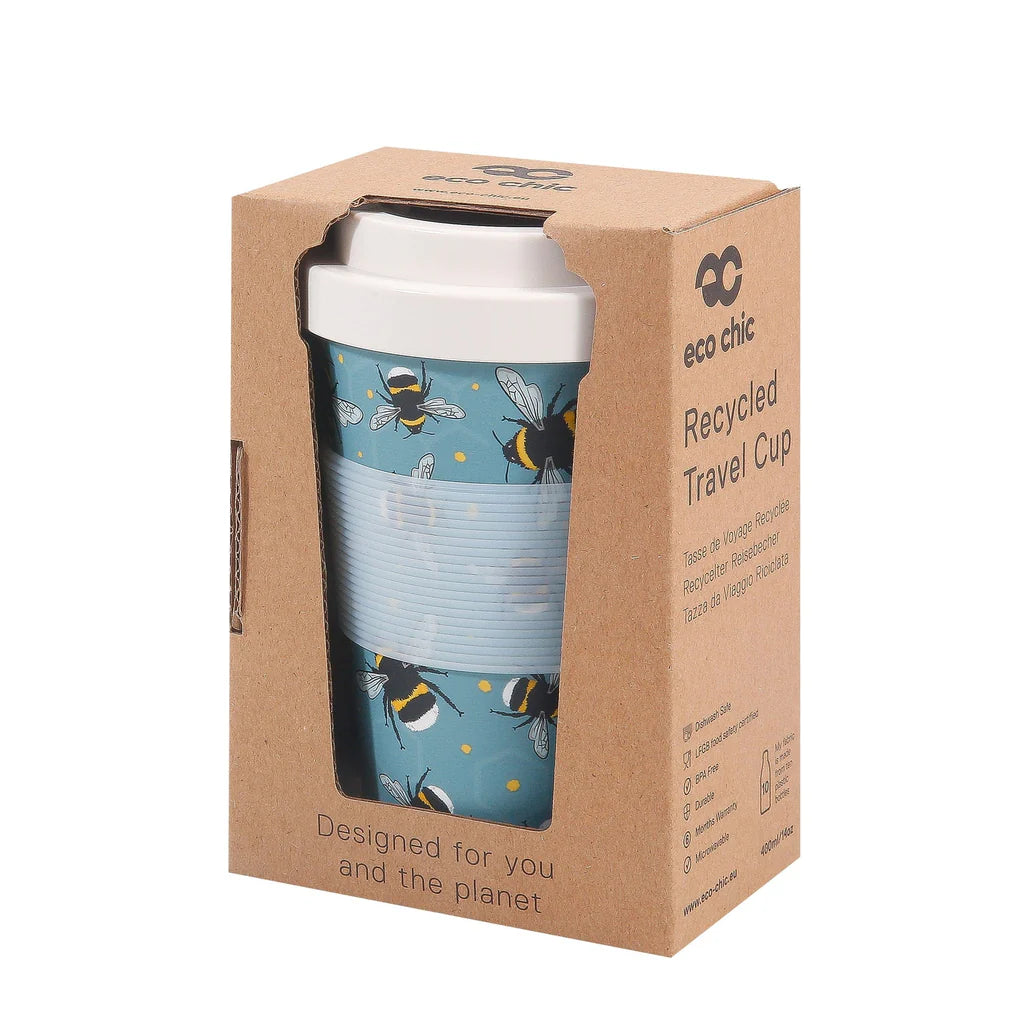 Eco Chic Recycled Travel Cup - Bumble Bee