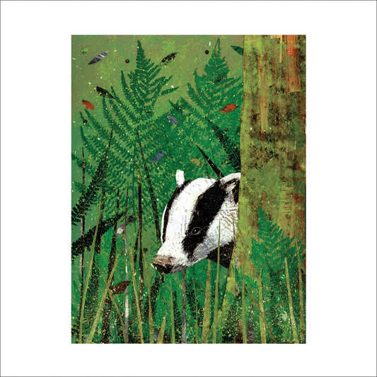Badger Greeting Card - Eco Friendly Co.
