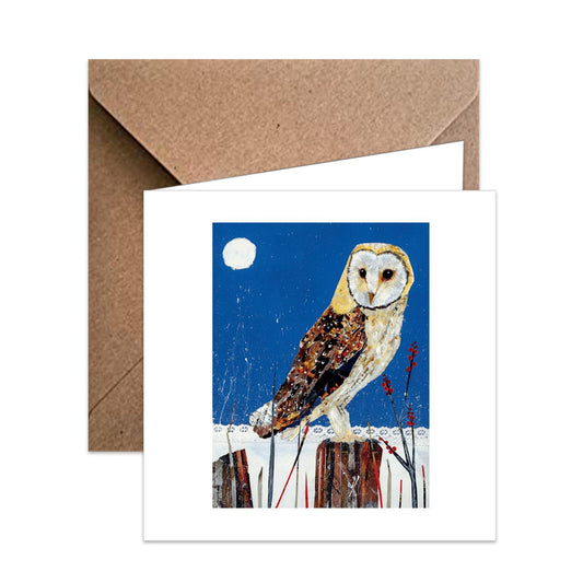 Barn Owl Greeting Card - Eco Friendly Co.