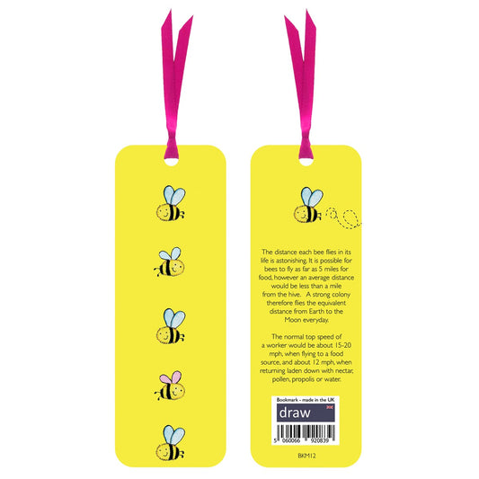 Bee Bookmark Yellow
