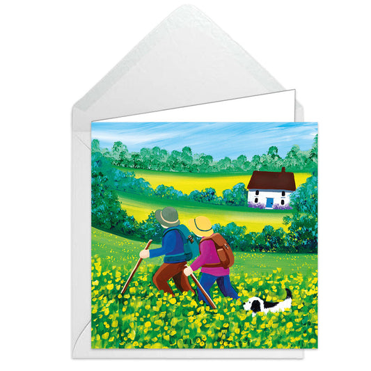 Buttercup Meadows Greeting Card - Eco Friendly Co.