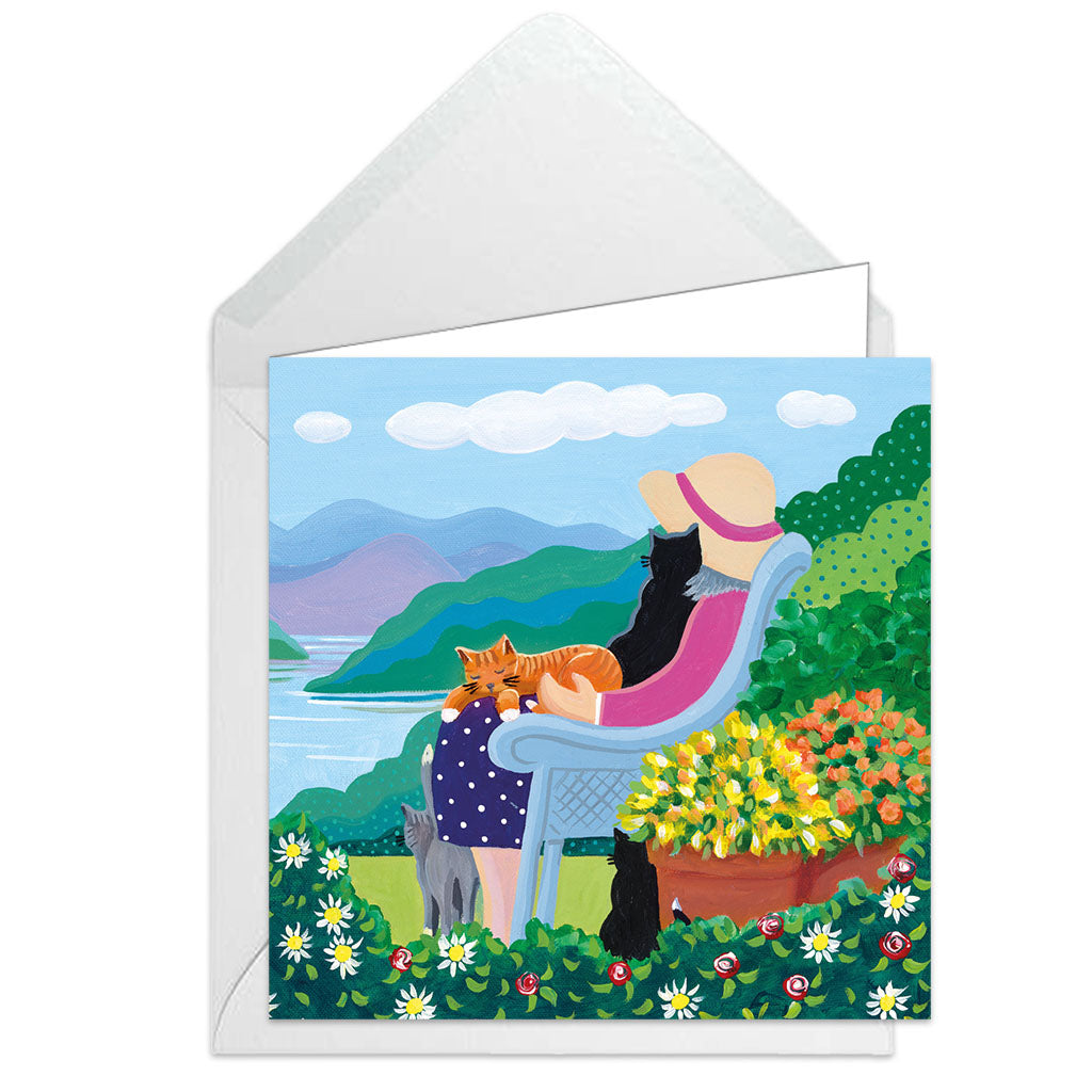Cat Lady Greeting Card - Eco Friendly Co.