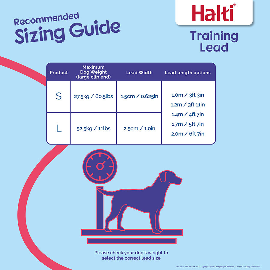 Halti training double ended lead - large