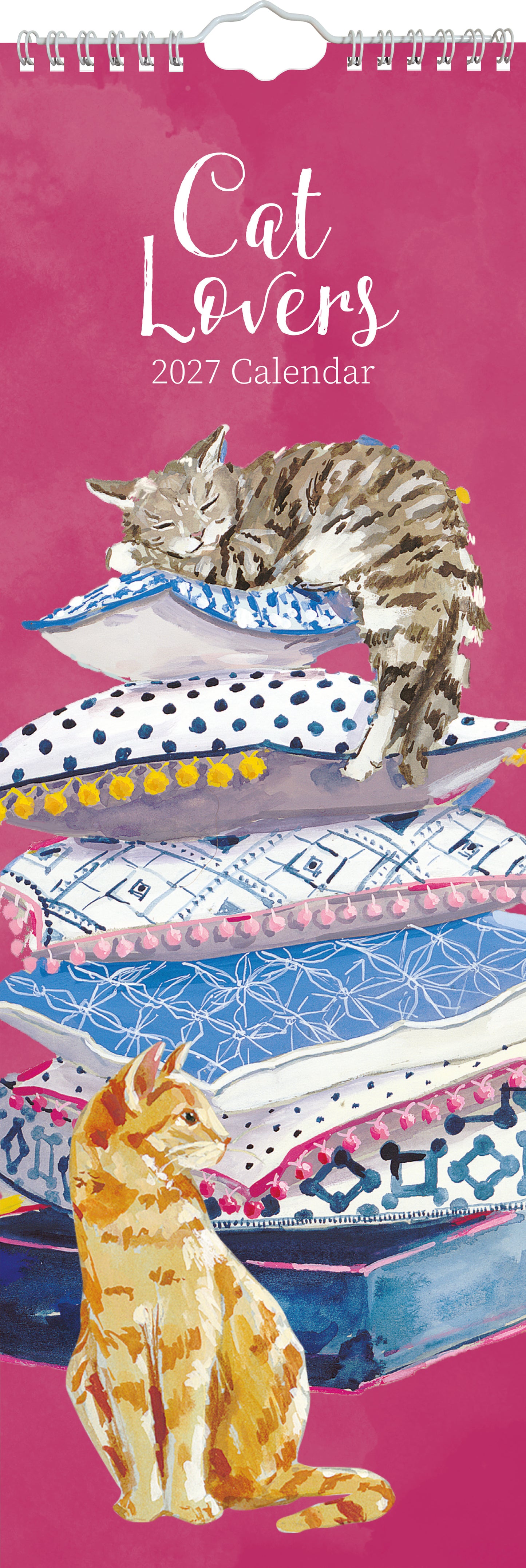 Cat Lovers 2027 Slimline Calendar