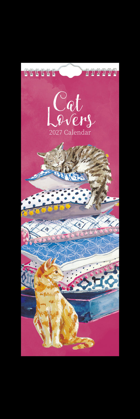 Cat Lovers 2027 Slimline Calendar