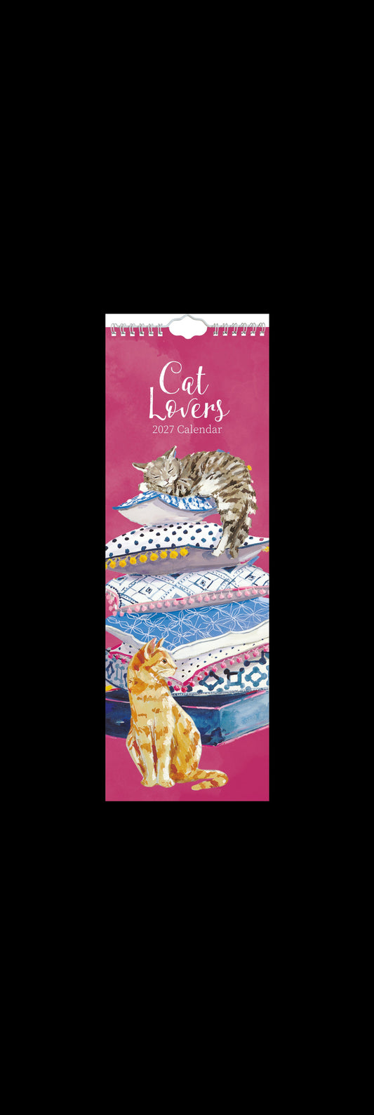 Cat Lovers 2027 Slimline Calendar