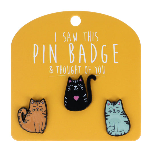 Cat Pin Badges