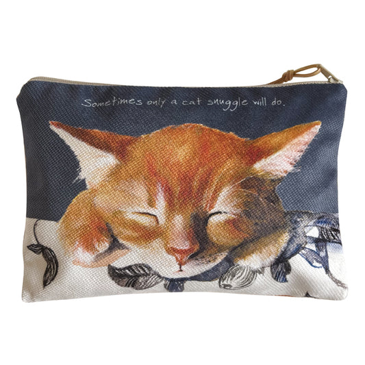 Cat Zip Purse