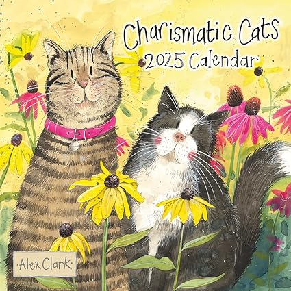 Charismatic Cats 2025 Calendar - by Alex Clark