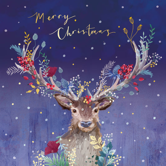 Christmas Cards Pack of 10 - Christmas Deer