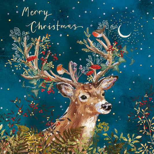 Christmas Cards Pack of 10 - Christmas Stag