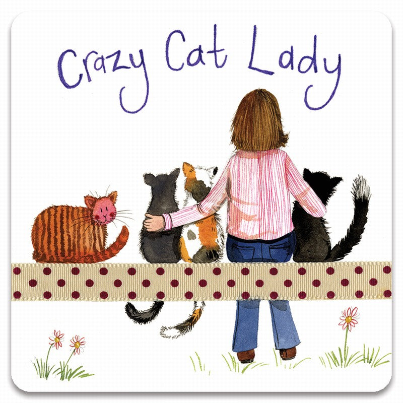 Crazy Cat Lady Coaster - Alex Clark