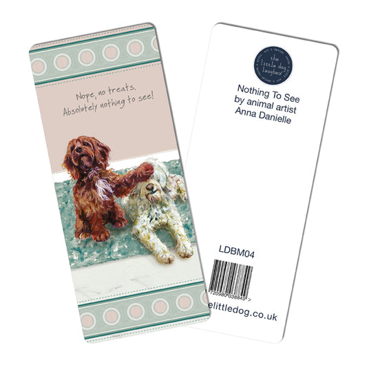 Cockapoos Bookmark - by Little Dog Laughed