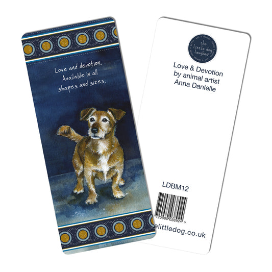 Terrier Bookmark - by Little Dog Laughed