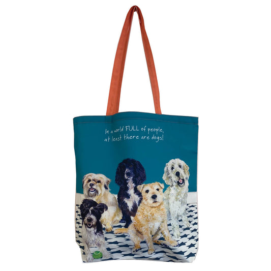Dog Lovers Packable Tote Bag - by Little Dog Laughed