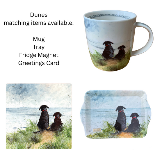 Dunes Fridge Magnet - by Alex Clark