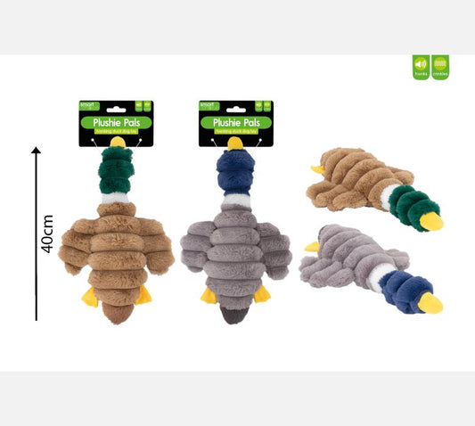 Honking Plush Duck Dog Toy