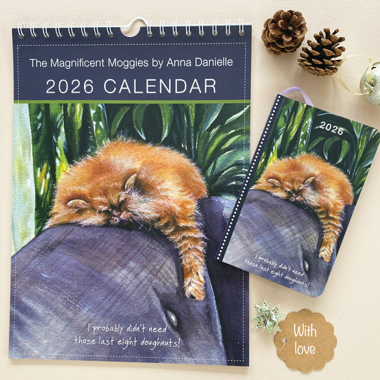 Magnificent Moggies 2026 Calendar - by Little Dog Laughed