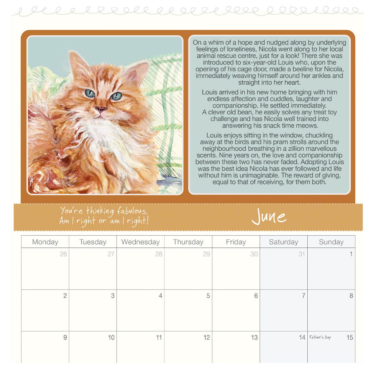 Magnificent Moggies 2025 Calendar - by Little Dog Laughed