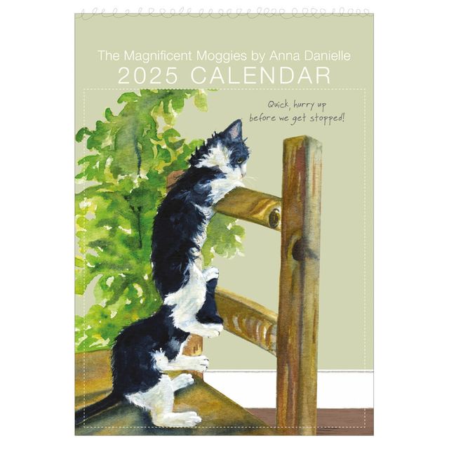 Magnificent Moggies 2025 Calendar - by Little Dog Laughed