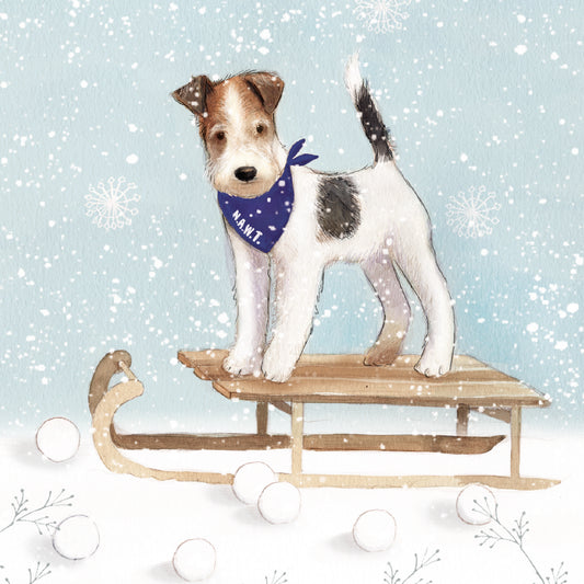 Christmas Cards Pack of 10 - NAWT Dog