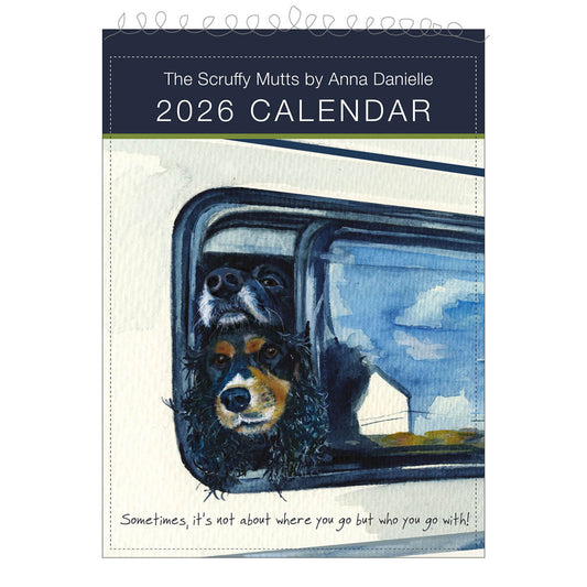 Scruffy Mutts 2026 Calendar - by Little Dog Laughed