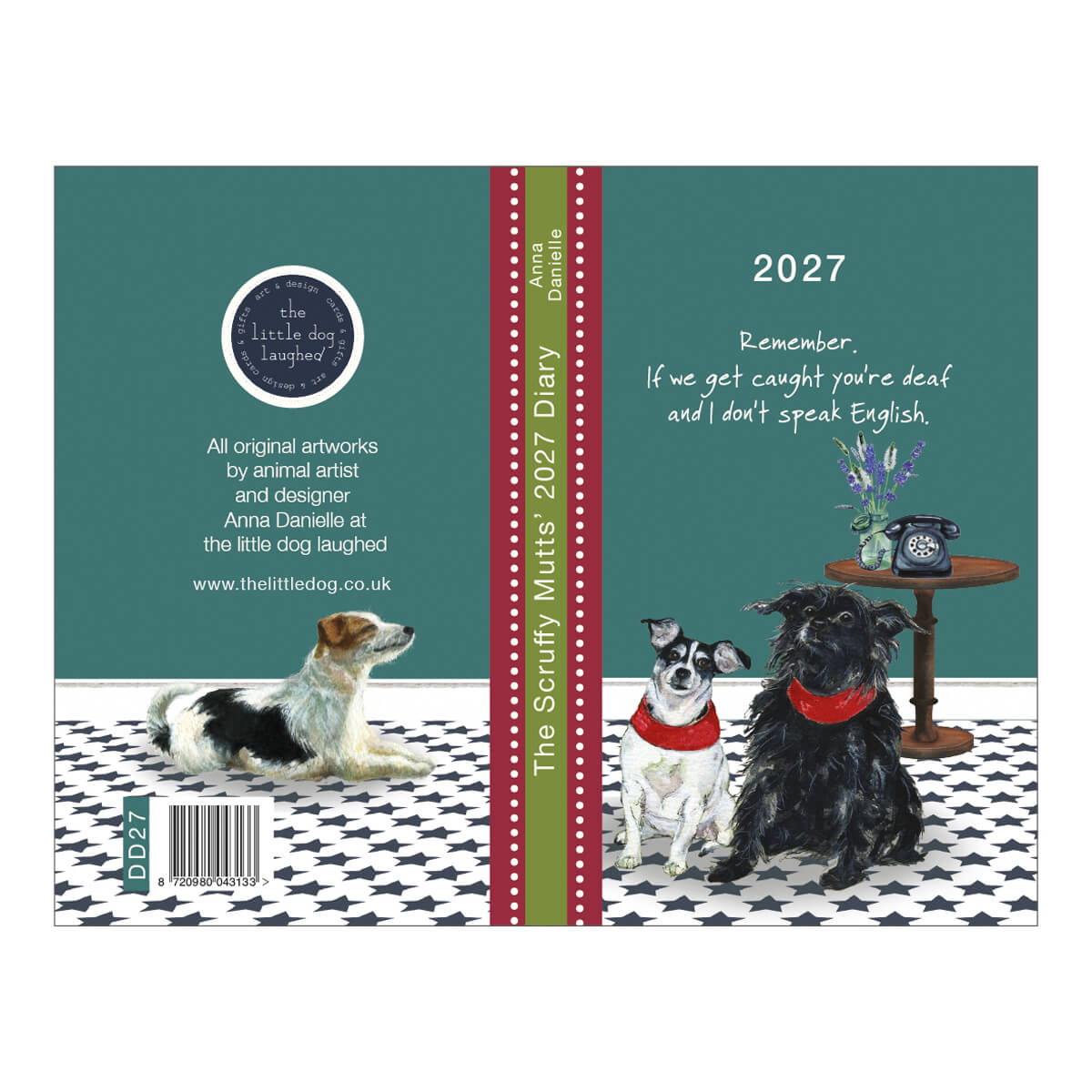 Scruffy Mutts 2027 Diary - by Little Dog Laughed