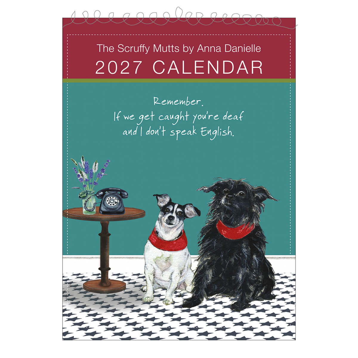 Scruffy Mutts 2027 Calendar - by Little Dog Laughed