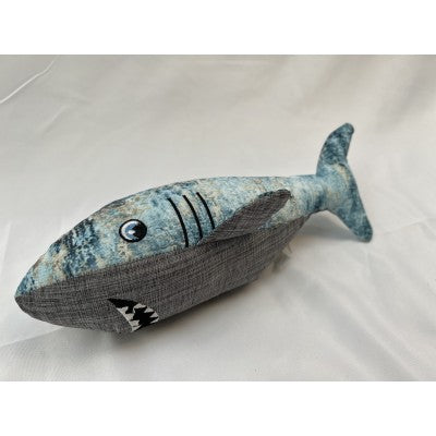 Eco Conscious Shark Dog Toy