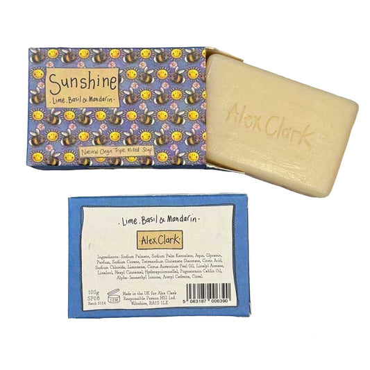 Sunshine - Lime, Basil & Mandarin Soap