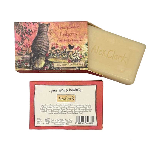 Honeysuckle Hedgerow - Lime, Basil & Mandarin Soap