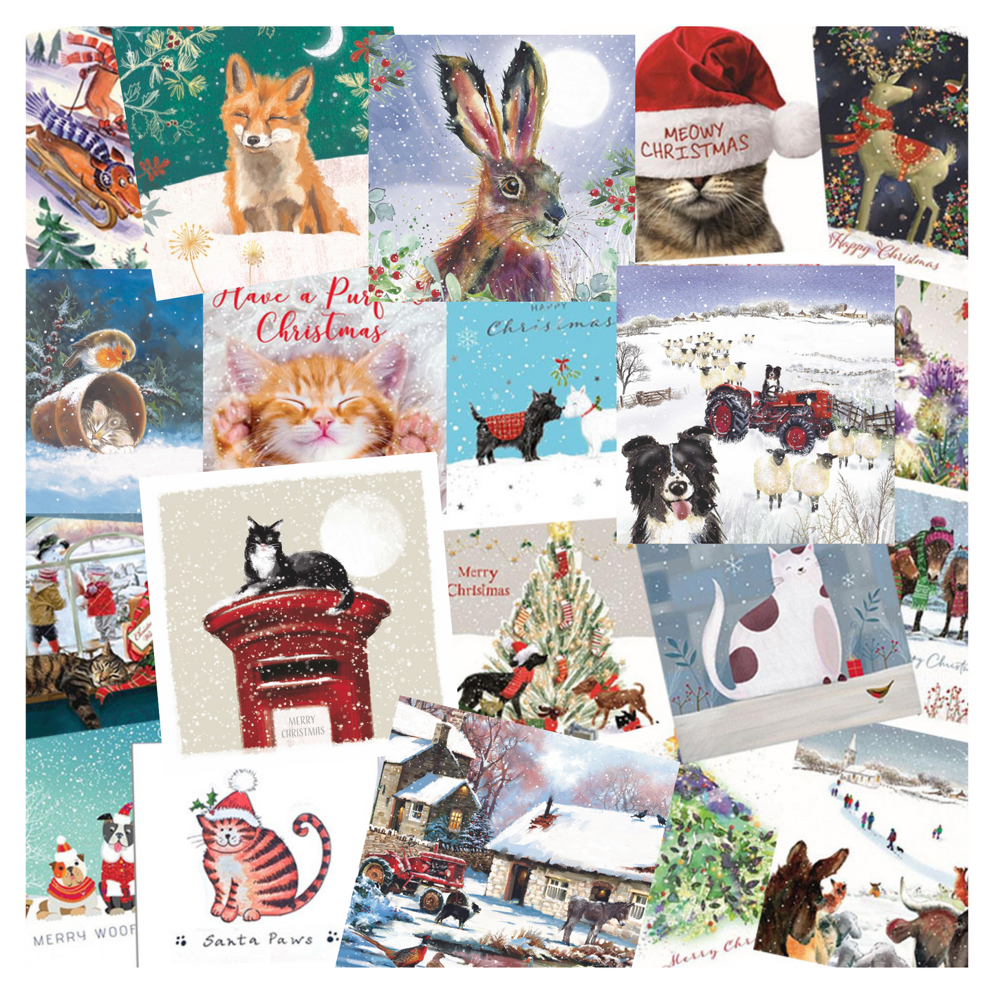 Bumper Pack Christmas Cards - Pack 20