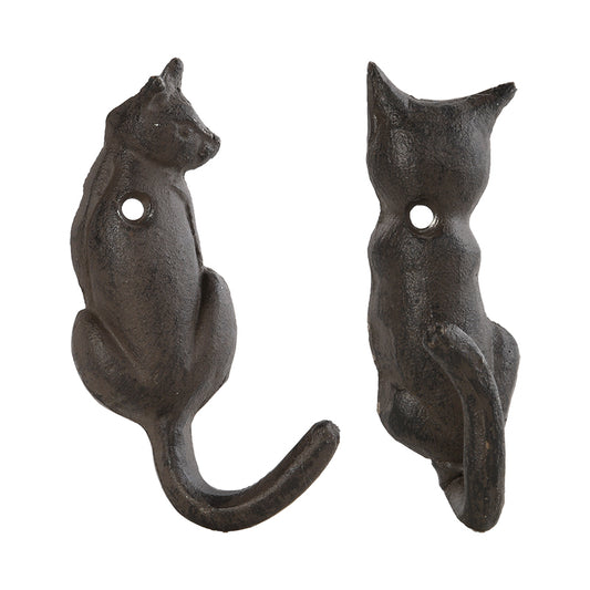 Cast Iron Cat Hook
