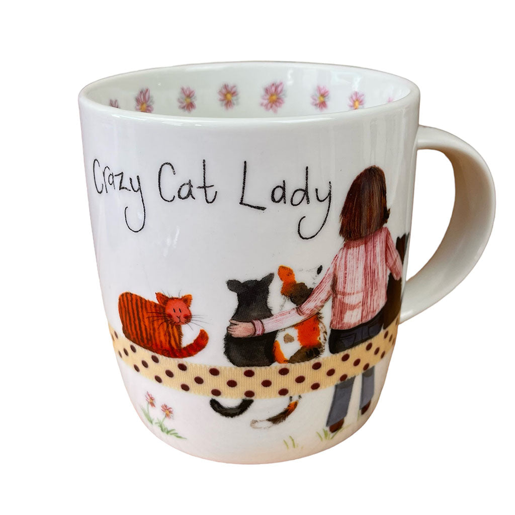 Crazy Cat Lady Mug - by Alex Clark