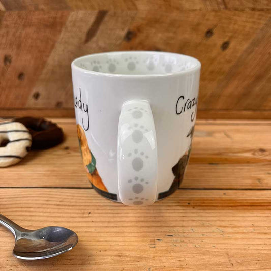 Crazy Dog Lady Mug - by Alex Clark
